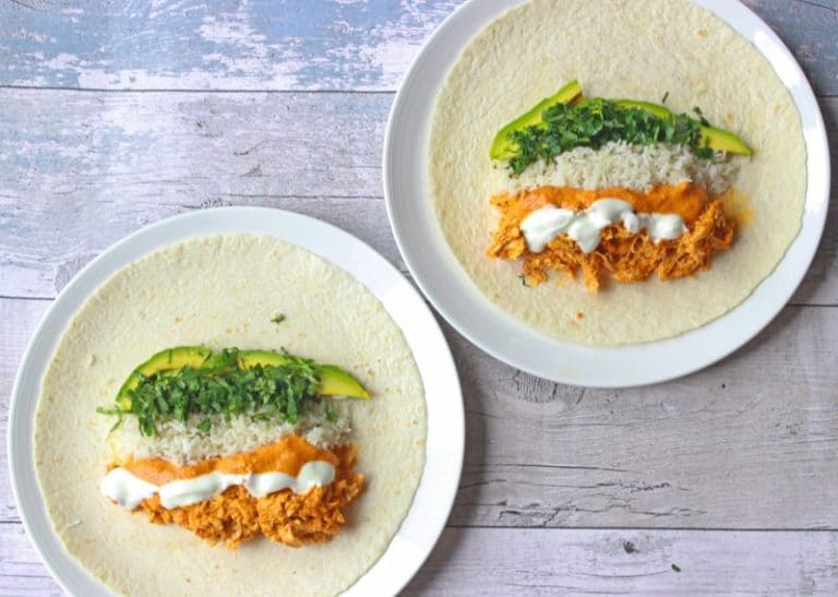 Chicken Tinga burritos with homemade chipotle sauce ProperFoodie