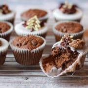 christmas cake muffins