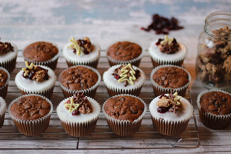 Coffee Cake Muffins - Broma Bakery