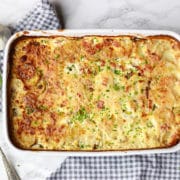 haddock, leek and cypriot potato dauphinoise