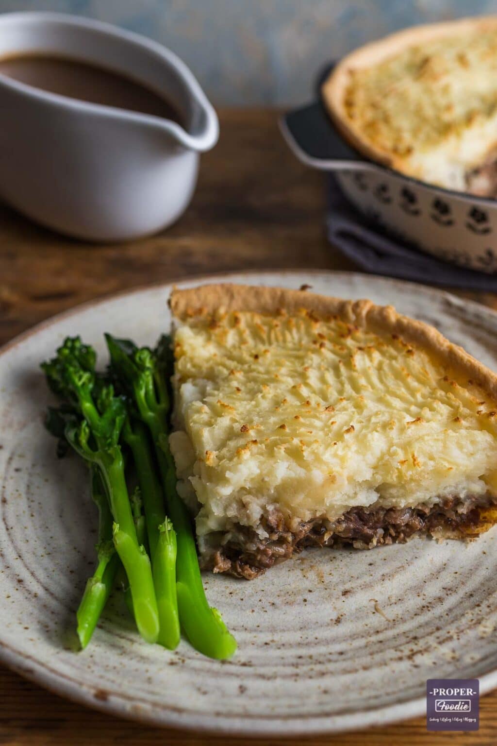 Lamb Pie Recipe with Mash Topping and Mint Gravy ProperFoodie