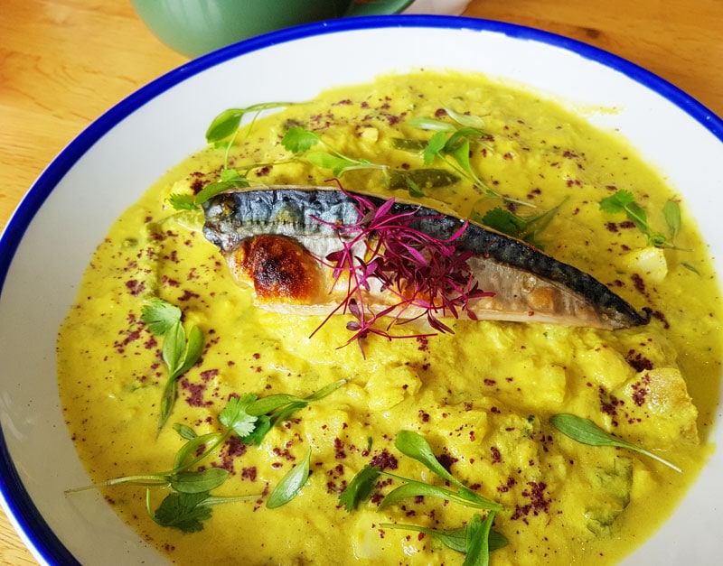 Amok cambodian fish curry the Searoom St Ives