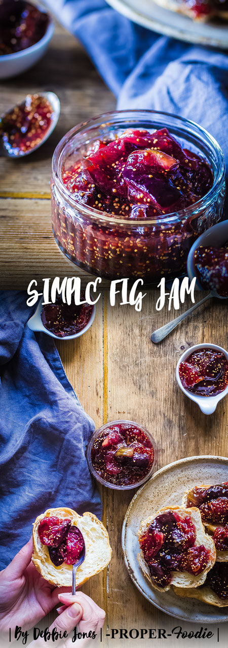 Simple fig jam