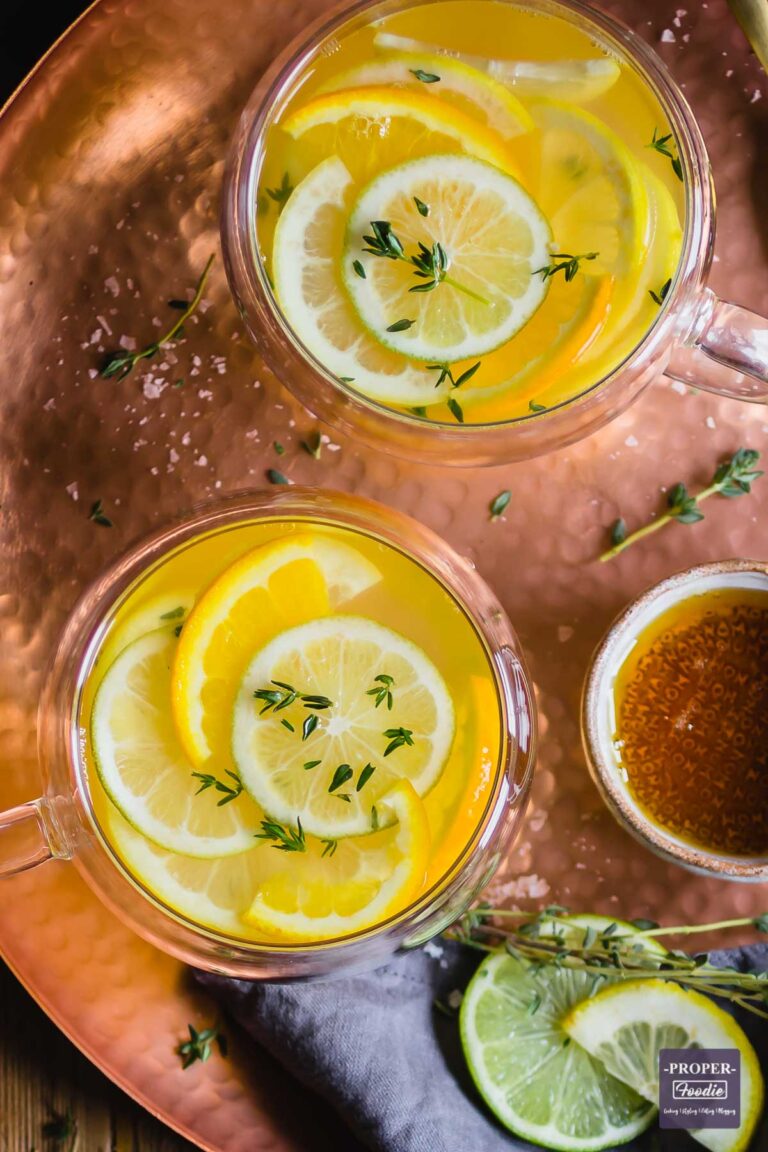 Honey And Lemon Tea Recipe How It Can Help A Cold Properfoodie