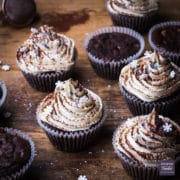 chocolate brownie muffins