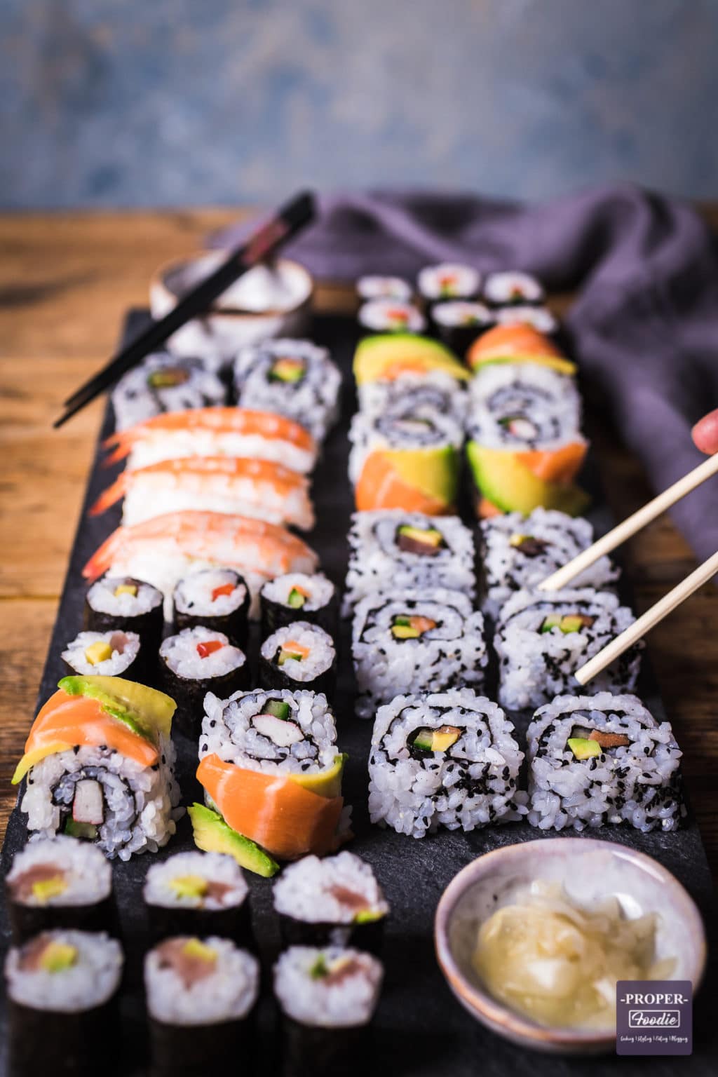 Homemade Sushi Rolls (Step-by-Step Guide, Recipe Tips &amp; Video)
