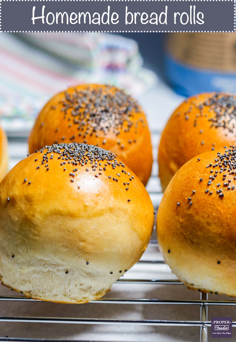 Easy Bread Rolls Recipe from scratch ProperFoodie